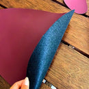 Kit Mesa Posta Natalina Orgânico Bordô - Porta prato + Porta copo